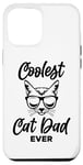 Coque pour iPhone 12 Pro Max Le papa le plus cool des chats