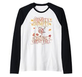 Vintage Fall Colors Humpty Dumpty Having A Great Fall Fun Raglan Baseball Tee