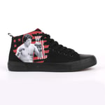 Akedo X Rocky High Top - All Black - UK 3 / EU 36 / US Men's 4 / Women's 5