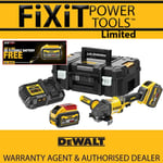 DeWalt DCG418X2 54V 125mm FlexVolt XR Angle Grinder & 2x 9Ah Battery Kit New