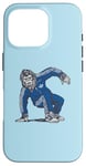 Coque pour iPhone 16 Pro Break Dancing Sasquatch B-Boy Bigfoot Dancer