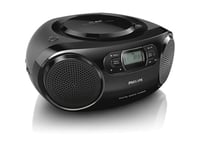 Philips AZB500, 1,85 kg, Musta, Kannettava CD-soitin