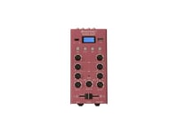 OMNITRONIC GNOME-202P Mini Mixer red, Mini Mixer OMNITRONIC GNOME-202P Mini Mixer red