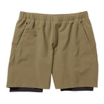 Jack Wolfskin Bike Commute Shorts Grey Olive S