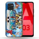 Cokitec Coque pour Samsung Galaxy A03 Manga One Piece Sunny, Multicolore