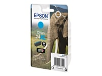 Epson 24Xl - 8.7 Ml - Xl - Cyan - Original - Blekkpatron - For Expression Photo Xp-55, 750, 760, 850, 860, 950, 960, 970  Expression Premium Xp-750, 850