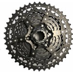 Cassette VTT 10V 11/42 Dents en Acier Noir Compatible Shimano - SUNRACE Sunrace