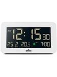 Braun BC10W digital alarm clock