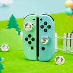 Lot De 4 Coques De Manettes Pour Nintendo Switch En Forme De Vache ¿¿ Lait Oled Pour Console Ns Lite