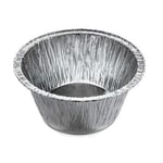 CONTITAL Petits Boîtier Striés en Papier pour Muffin C1G Aluminium Cf 100 Pièces