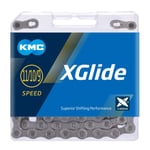 KMC xGlide 9, 10 & 11 Speed Chain, Grey, 126 Link