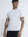 River Island 3pk Muscle Fit T-shirts, White, Size L, Men