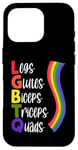 Coque pour iPhone 16 Pro Legs Glutes Biceps Triceps Quads Entraînement Fitness LGBTQ