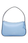 Armani Exchange Elysees, chaîne avec Logo, Fermeture éclair, Sac à bandoulière Femme, Blue River, Einheitsgröße