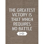 Artery8 Dictionary Inspiring Quote Sun Tzu Greatest Victory No Battle Unframed Wall Art Print Poster Home Decor Premium