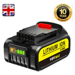 PACK For Dewalt 18v Battery 5 Ah XR DCB184 DCB183 DCB182 DCB180 DCB090 DCB118 UK