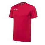 KELME Campus T-Shirt, Football Homme L Rouge/Blanc