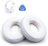 Coussinets D'Oreille,Coussinets De Remplacement,Oreillettes De Remplacement Avec Cuir De Protéine Et Mousse À Mémoire,Coussinets Compatible Avec Casque Beats Solo 2 Solo 3 Wireless[CAS312383]