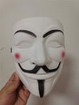 Uusi Anonymous Guy Fawkes Fancy Dress -asusteet Macka Ripsivärit Halloween The V Party Cosplay Naamiaismaskit