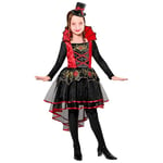 WIDMANN MILANO PARTY FASHION - Costume enfant vampire, robe, suceur de sang, gothique, déguisements de carnaval