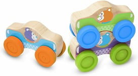 Animal Toy Stacking Cars Melissa & Doug