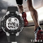 New Mens Timex Digital Indiglo Sports Chrono Clear Display Alarm Watch 50m Rp£70