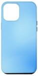 Coque pour iPhone 12 Pro Max Bleu minimaliste