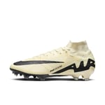 Nike Homme Zoom Superfly 9 Elite FG Chaussures de Football, Lemonade Black, 45.5 EU