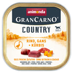 Sparpack Animonda GranCarno Adult Country 44 x 150 g - Nötkött, gås & pumpa