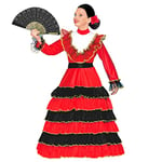 W WIDMANN MILANO Party Fashion - Costume Enfant Danseuse de Flamenco, Robe, Senorita, Espagnole, Costumes de Carnaval