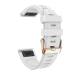 Ersättningsrem för Garmin Fenix 5s Plus 6s Pro, Silikon 20 mm Smartwatch Armband, vuxen, unisex