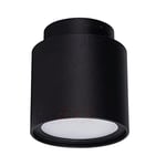 Plafonnier saillie rond pour 1 ampoule GU10 Noir