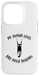 Coque pour iPhone 14 Pro My Human Loves Nichoir à oiseaux pour chat