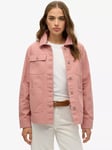 Superdry Chore Cotton Jacket, Ash Rose