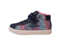 Lurchi 84L1063005 Basket, Navy-Rainbow Glitter, 27 EU