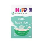 HiPP Organic 100% Baby Rice 6+ Months 160g (Pack of 4)