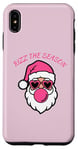 iPhone XS Max Christmas Santa Pink Rizz The Season Pink Gum Case