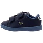 Baskets basses enfant Lacoste  CARNABY EVO STRAP 1191SUC