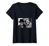 Womens Steptoe And Son 1970 Harold And Albert Old Man Steptoe V-Neck T-Shirt