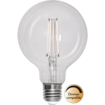 LED-lampa E27 G95 Clear White Filament - Star Trading