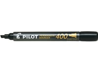 Pilot Permanent Marker 400, Svart, 4 Mm, 4,5 Mm