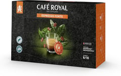 Caf� Royal Coffee Pods, Espresso Forte 50 Nespresso Machine