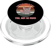 Accessoire amusant pour chinchillas make me happy chinchilla PopSockets PopGrip pour MagSafe