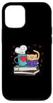 iPhone 12/12 Pro Kittens Cats Tea and Books Reading For Reader Case