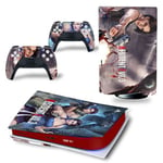 Autocollant Stickers de Protection pour Console Sony PS5 Edition Standard - - Resident Evil (TN-PS5Disk-4388)