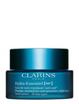 Clarins Hydra-Essentiel Plumps, Moisturizes And Quenches, Night Care - All Skin Types Nude