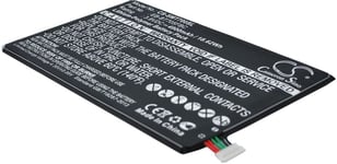 Kompatibelt med Samsung SC-03G, 3.8V, 4900 mAh