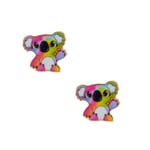 Claire's 18Ct Gold Plated Kylie The Koala Stud Earrings