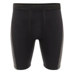 Aclima Aclima Warmwool Shorts Long W/windwool M' S V2 - Jet Black / Marengo - Herr - XL- Naturkompaniet