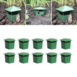 10Pcs Reusable Bait Snail Traps Garden  Catch Trap  Gardening Slugs6621